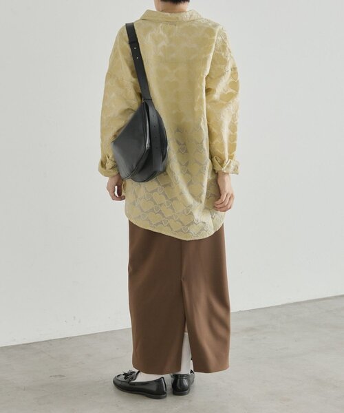 ear PAPILLONNER(イアパピヨネ)の「シアーハートシャツ【SUM1 STYLE】(シャツ/ブラウス・レディース・ホワイト/レモンイエロー・FREE)」の17枚目の写真