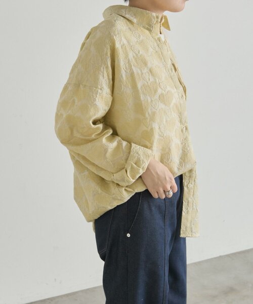 ear PAPILLONNER(イアパピヨネ)の「シアーハートシャツ【SUM1 STYLE】(シャツ/ブラウス・レディース・ホワイト/レモンイエロー・FREE)」の19枚目の写真