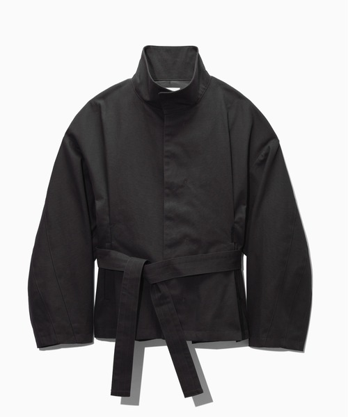 HARE(ハレ)の「【NARRIL】ORIGATA-STYLE Stand Blouson(ブルゾン・メンズ・ブラウン/ブラック・SMALL/MEDIUM)」の2枚目の写真