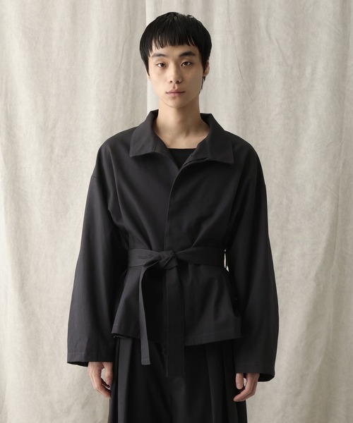 HARE(ハレ)の「【NARRIL】ORIGATA-STYLE Stand Blouson(ブルゾン・メンズ・ブラウン/ブラック・SMALL/MEDIUM)」の17枚目の写真