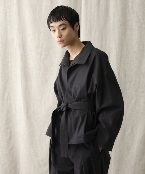 HARE(ハレ)の「【NARRIL】ORIGATA-STYLE Stand Blouson(ブルゾン・メンズ・ブラウン/ブラック・SMALL/MEDIUM)」の19枚目の写真