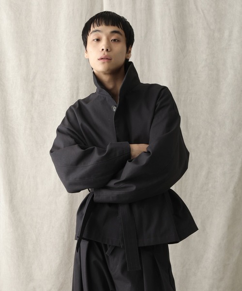 HARE(ハレ)の「【NARRIL】ORIGATA-STYLE Stand Blouson(ブルゾン・メンズ・ブラウン/ブラック・SMALL/MEDIUM)」の20枚目の写真