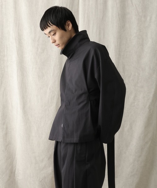 HARE(ハレ)の「【NARRIL】ORIGATA-STYLE Stand Blouson(ブルゾン・メンズ・ブラウン/ブラック・SMALL/MEDIUM)」の22枚目の写真