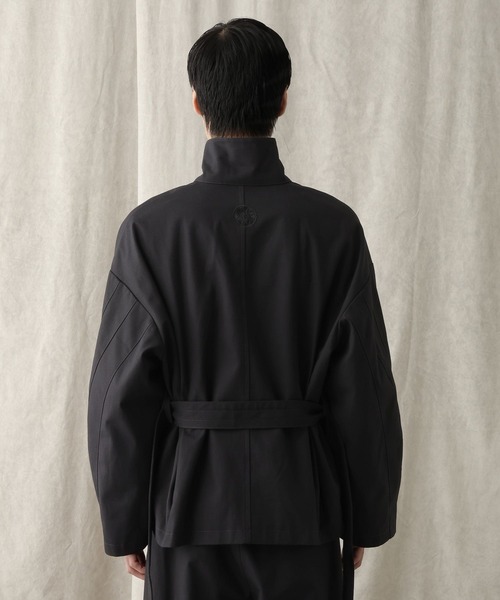 HARE(ハレ)の「【NARRIL】ORIGATA-STYLE Stand Blouson(ブルゾン・メンズ・ブラウン/ブラック・SMALL/MEDIUM)」の6枚目の写真