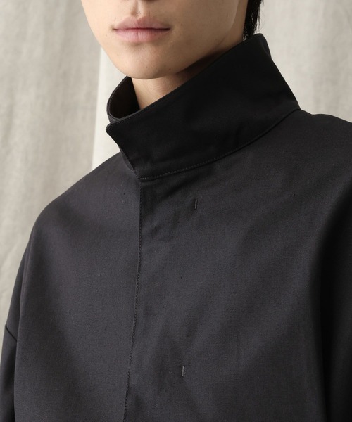 HARE(ハレ)の「【NARRIL】ORIGATA-STYLE Stand Blouson(ブルゾン・メンズ・ブラウン/ブラック・SMALL/MEDIUM)」の7枚目の写真