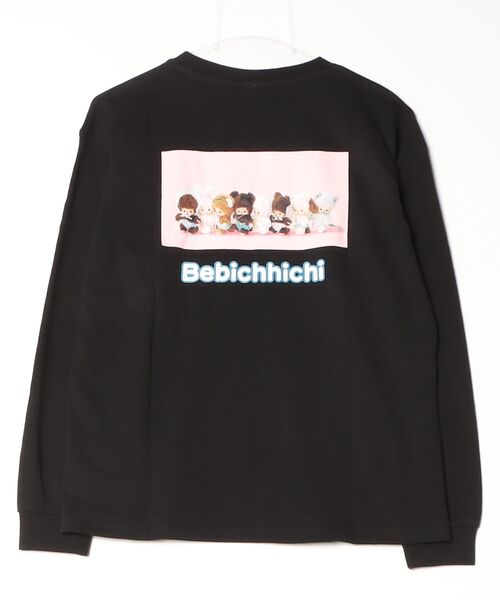 SlashDate(スラッシュデイト)の「【98】【Monchhichi/モンチッチ】キャラクタープリントアソートロンT /グラフィックT/フォトプリント/キャラクター/アニマル/ベビチッチ長袖/レディース(Tシャツ/カットソー・レディース・ホワイト/ブラック/ホワイト系/ホワイト系2/ホワイト系3/ブラック系/ブラック系2/ブラック系3・FREE)」の14枚目の写真