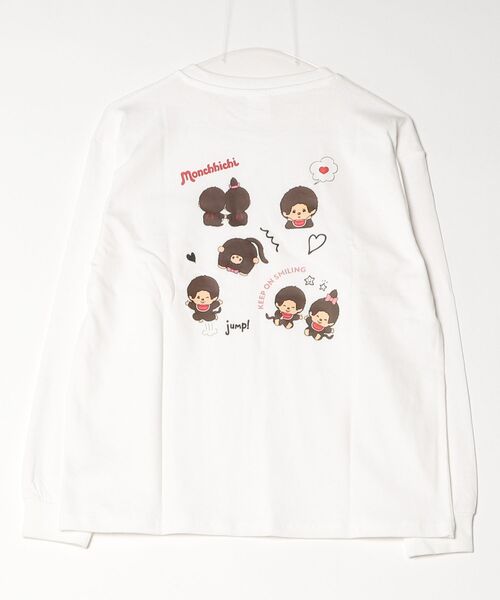SlashDate(スラッシュデイト)の「【98】【Monchhichi/モンチッチ】キャラクタープリントアソートロンT /グラフィックT/フォトプリント/キャラクター/アニマル/ベビチッチ長袖/レディース(Tシャツ/カットソー・レディース・ホワイト/ブラック/ホワイト系/ホワイト系2/ホワイト系3/ブラック系/ブラック系2/ブラック系3・FREE)」の21枚目の写真
