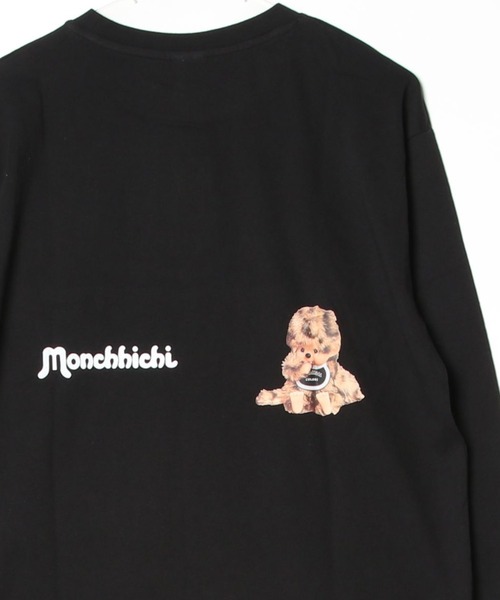 SlashDate(スラッシュデイト)の「【98】【Monchhichi/モンチッチ】キャラクタープリントアソートロンT /グラフィックT/フォトプリント/キャラクター/アニマル/ベビチッチ長袖/レディース(Tシャツ/カットソー・レディース・ホワイト/ブラック/ホワイト系/ホワイト系2/ホワイト系3/ブラック系/ブラック系2/ブラック系3・FREE)」の7枚目の写真