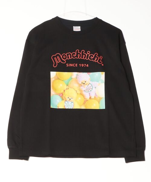 SlashDate(スラッシュデイト)の「【98】【Monchhichi/モンチッチ】キャラクタープリントアソートロンT /グラフィックT/フォトプリント/キャラクター/アニマル/ベビチッチ長袖/レディース(Tシャツ/カットソー・レディース・ホワイト/ブラック/ホワイト系/ホワイト系2/ホワイト系3/ブラック系/ブラック系2/ブラック系3・FREE)」の22枚目の写真
