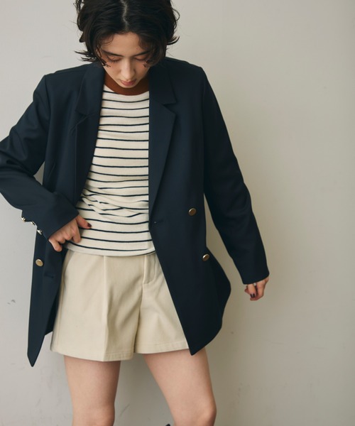 Trish(トリッシュ)の「細コールショートパンツ(その他パンツ・レディース・キャメル/ブラウン/アイボリー・MEDIUM/SMALL)」の14枚目の写真