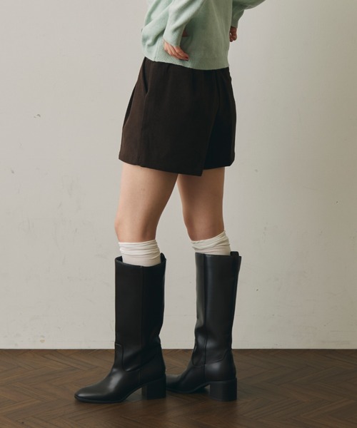 Trish(トリッシュ)の「細コールショートパンツ(その他パンツ・レディース・キャメル/ブラウン/アイボリー・MEDIUM/SMALL)」の20枚目の写真