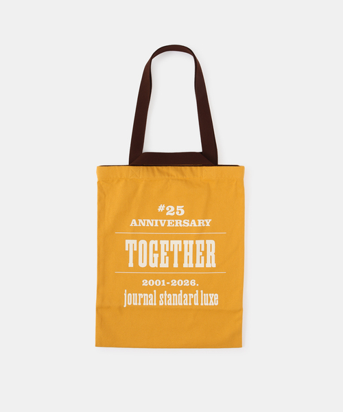 JOURNAL STANDARD LUXE(ジャーナルスタンダード ラックス)の「25THトート スモール(トートバッグ・レディース・ピンク/レッド/スカイブルー/バーガンディー/ホワイト×ホワイト/マスタード/ブラック/ホワイト/イエロー/ライトグリーン・FREE)」の7枚目の写真