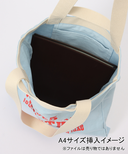 JOURNAL STANDARD LUXE(ジャーナルスタンダード ラックス)の「25THトート スモール(トートバッグ・レディース・ピンク/レッド/スカイブルー/バーガンディー/ホワイト×ホワイト/マスタード/ブラック/ホワイト/イエロー/ライトグリーン・FREE)」の14枚目の写真