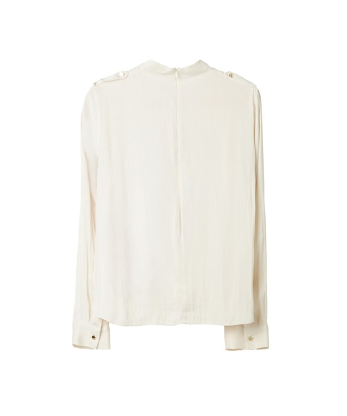 Her lip to(ハーリップトゥー)の「Tiered Frill Bow Blouse(Tシャツ/カットソー・レディース・ライトグレー/ホワイト系・S/M)」の12枚目の写真