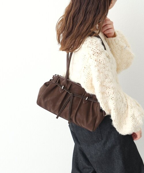 mystic（ミスティック）の「ドロストリボンBAG（トートバッグ・レディース・ブラウン/ブラック・ONE SIZE）」の12枚目の写真