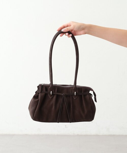 mystic（ミスティック）の「ドロストリボンBAG（トートバッグ・レディース・ブラウン/ブラック・ONE SIZE）」の13枚目の写真