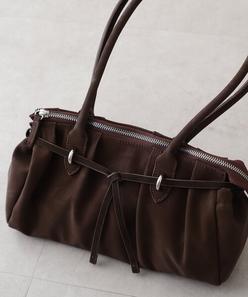 mystic（ミスティック）の「ドロストリボンBAG（トートバッグ・レディース・ブラウン/ブラック・ONE SIZE）」の16枚目の写真
