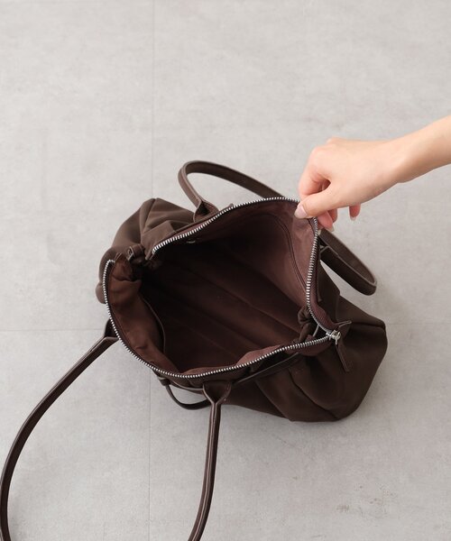 mystic（ミスティック）の「ドロストリボンBAG（トートバッグ・レディース・ブラウン/ブラック・ONE SIZE）」の18枚目の写真