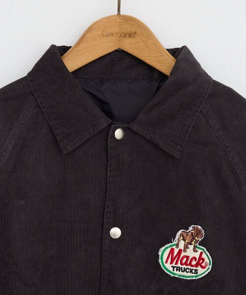 CIAOPANIC(チャオパニック)の「【MACK TRUCKS/マック トラックス】【別注】CORDUROY COACHERS JACKET(ブルゾン・メンズ・ブラウン/チャコールグレー・FREE)」の6枚目の写真
