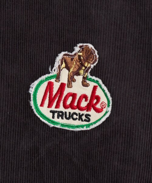 CIAOPANIC(チャオパニック)の「【MACK TRUCKS/マック トラックス】【別注】CORDUROY COACHERS JACKET(ブルゾン・メンズ・ブラウン/チャコールグレー・FREE)」の7枚目の写真