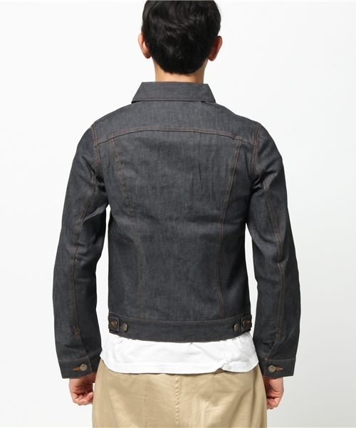 BEN DAVIS/PROJECT LINE（ベンデイビスプロジェクトライン）の「BAKER DENIM JACKET (MADE IN JAPAN)（デニムジャケット・メンズ・インディゴブルー/ライトインディゴブルー・LARGE/MEDIUM）」の21枚目の写真