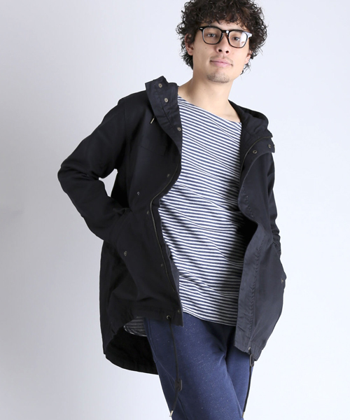 Denime（ドゥニーム）の「URAKE BORDER TEE/裏毛ボーダーT（Tシャツ/カットソー・メンズ・ホワイト系その他/レッド系その他/グレー系その他・X-LARGE/MEDIUM/LARGE）」の15枚目の写真