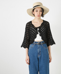 MOUSSY | CROCHET CD(カーディガン/ボレロ)