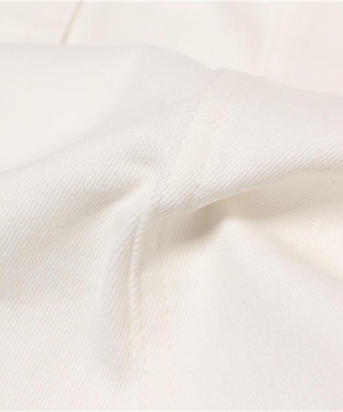 goocy（グーシー）の「サイドスリットデニムミドルスカート（スカート・レディース・ブラック/ホワイト/レッド・FREE）」の12枚目の写真