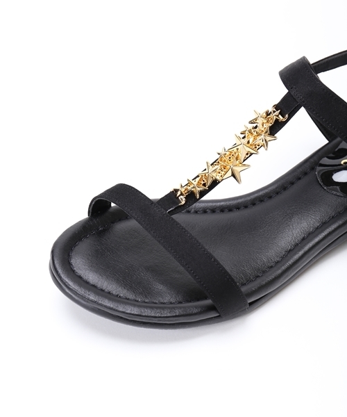 LE TALON（ルタロン）の「モチーフサンダル◆（サンダル・レディース・ブラック/ブラウン/シルバー・35/36/37/38）」の7枚目の写真