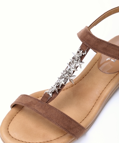 LE TALON（ルタロン）の「モチーフサンダル◆（サンダル・レディース・ブラック/ブラウン/シルバー・35/36/37/38）」の10枚目の写真