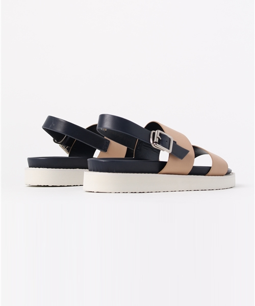 MOUSSY（マウジー）の「2BELT SANDALS（サンダル・レディース・ブラック/シルバー/ベージュ/ホワイト・MEDIUM/LARGE/SMALL）」の7枚目の写真