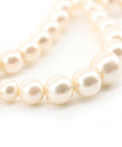 Ray BEAMS(レイビームス)の「Ray BEAMS / パールフリル ネックレス(ネックレス・レディース・その他1・ONE SIZE)」の4枚目の写真