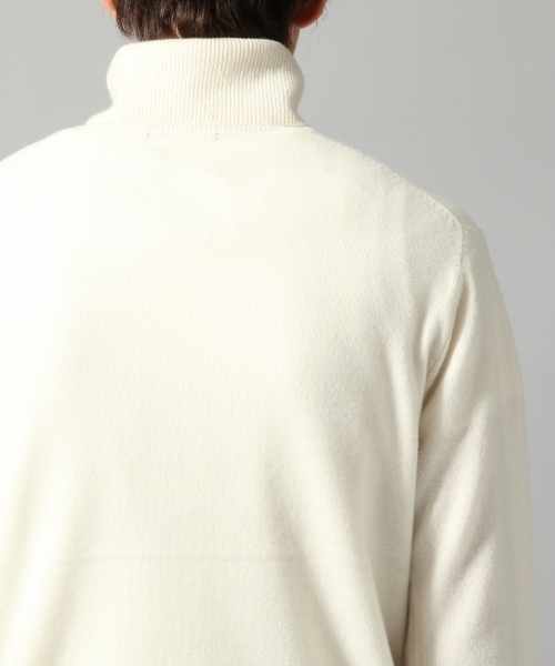HARE（ハレ）の「【洗えるニット】カシミヤタートルネックニット(HARE)（ニット/セーター・メンズ・ブラック/オフホワイト/グレー・MEDIUM/SMALL）」の16枚目の写真