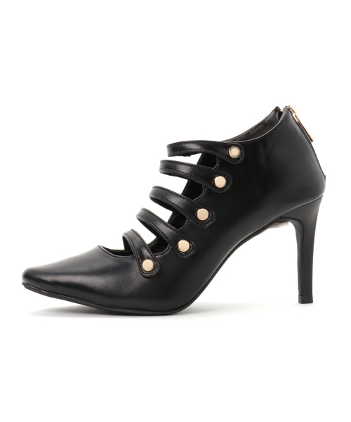 laboratory work（ラボラトリーワーク）の「ファイブストラップパンプス（パンプス・レディース・ベージュ系その他/レッド/ブラック・MEDIUM/LARGE）」の4枚目の写真