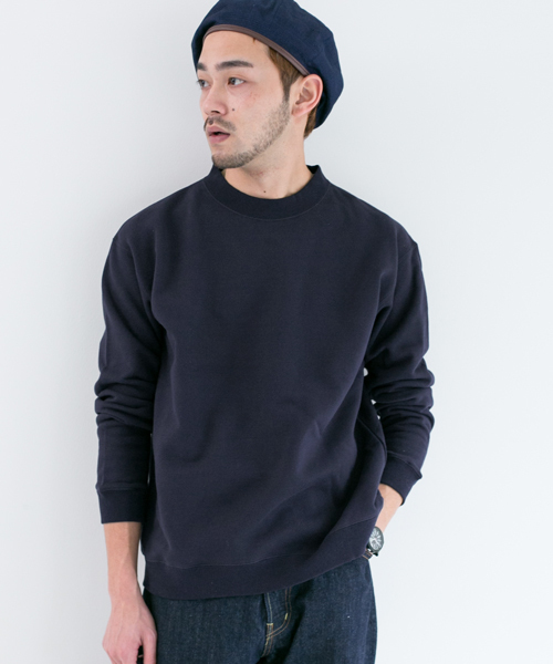 URBAN RESEARCH DOORS MENS(アーバンリサーチ ドアーズ メンズ)の「DOORS City Big Sweat(スウェット・メンズ・ベージュ/オートミール/ネイビー/コーラル・38/40)」の3枚目の写真