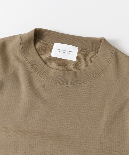 URBAN RESEARCH DOORS MENS(アーバンリサーチ ドアーズ メンズ)の「DOORS City Big Sweat(スウェット・メンズ・ベージュ/オートミール/ネイビー/コーラル・38/40)」の8枚目の写真