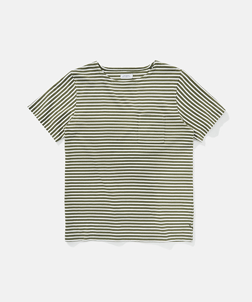 Saturdays NYC（サタデーズ ニューヨークシティ ）の「Collette Feeder Short Sleeve T-Shirt（Tシャツ/カットソー・メンズ・ブラック/オリーブ/ブルー・L/X-SMALL/M/X-LARGE/S）」の2枚目の写真