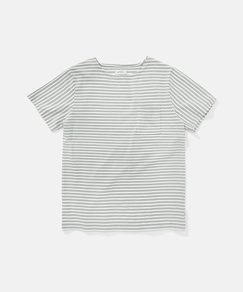 Saturdays NYC（サタデーズ ニューヨークシティ ）の「Collette Feeder Short Sleeve T-Shirt（Tシャツ/カットソー・メンズ・ブラック/オリーブ/ブルー・L/X-SMALL/M/X-LARGE/S）」の3枚目の写真