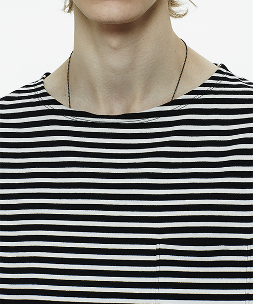 Saturdays NYC（サタデーズ ニューヨークシティ ）の「Collette Feeder Short Sleeve T-Shirt（Tシャツ/カットソー・メンズ・ブラック/オリーブ/ブルー・L/X-SMALL/M/X-LARGE/S）」の6枚目の写真