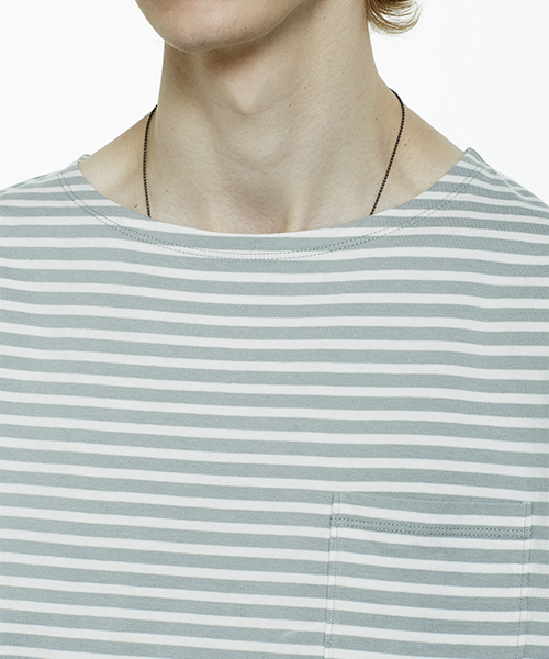 Saturdays NYC（サタデーズ ニューヨークシティ ）の「Collette Feeder Short Sleeve T-Shirt（Tシャツ/カットソー・メンズ・ブラック/オリーブ/ブルー・L/X-SMALL/M/X-LARGE/S）」の9枚目の写真
