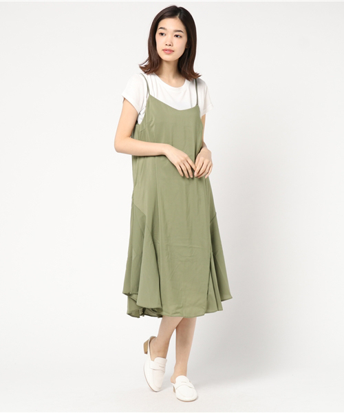 Honeys（ハニーズ）の「ワンピースアンサンブル（ワンピース・レディース・ブラック/カーキ/ブルー系その他/ブラック系その他・M/L）」の3枚目の写真