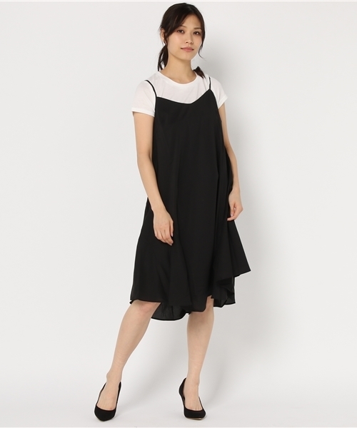 Honeys（ハニーズ）の「ワンピースアンサンブル（ワンピース・レディース・ブラック/カーキ/ブルー系その他/ブラック系その他・M/L）」の8枚目の写真