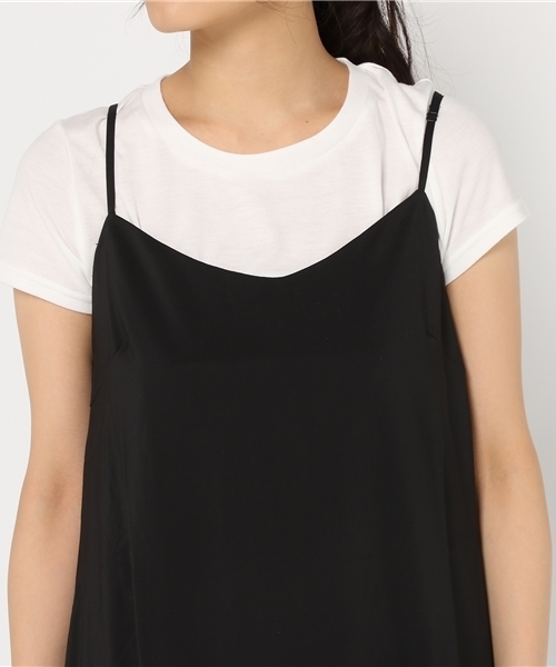 Honeys（ハニーズ）の「ワンピースアンサンブル（ワンピース・レディース・ブラック/カーキ/ブルー系その他/ブラック系その他・M/L）」の9枚目の写真