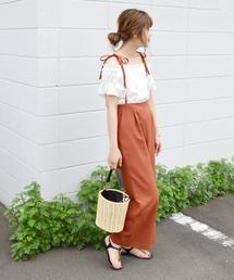 Khaju | Khaju:リボンサスペンダー2WAYパンツ③◇(その他パンツ)