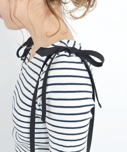 Khaju（カージュ）の「Khaju:リボンサスペンダー2WAYパンツ③◇（その他パンツ・レディース・ブラック/オレンジ系その他/ベージュ・ONE SIZE）」の7枚目の写真