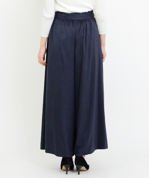 le.coeur blanc（ルクールブラン）の「クチュールスエードワイドパンツ（その他パンツ・レディース・レンガ/キャメル/ネイビー・MEDIUM）」の16枚目の写真