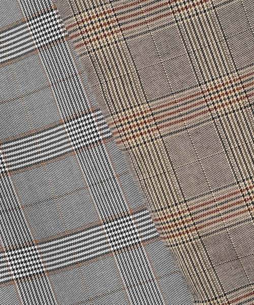 w closet（ダブルクローゼット）の「ハイウエストチェック柄タックパンツ（その他パンツ・レディース・ブラウン/グレー・FREE）」の18枚目の写真