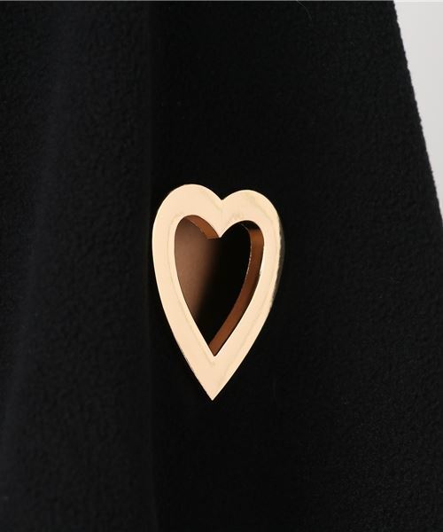 onespo（ワンスポ）の「3ハートトレーナー（スウェット・レディース・ブラック/ダークブルー/ライトピンク/グリーン・M）」の6枚目の写真