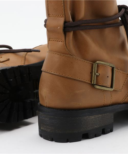 Jeffrey Campbell（ジェフリーキャンベル）の「[Men's]レースアップショートブーツ（ブーツ・メンズ・ブラウン・40/41）」の3枚目の写真