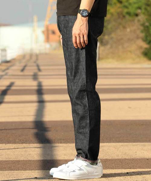 MEN'S BIGI(メンズビギ)の「10oz インディゴデニム(デニムパンツ・メンズ・ネイビー・SS/S/M/L)」の11枚目の写真